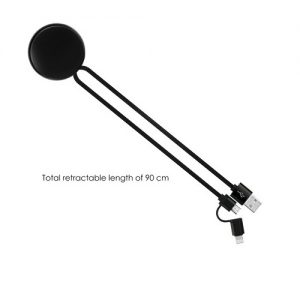 TC-ID119 Retractable Charging 2Cable (2in1) 02