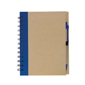 DN-MG03 Eco Notepad With Pen blue