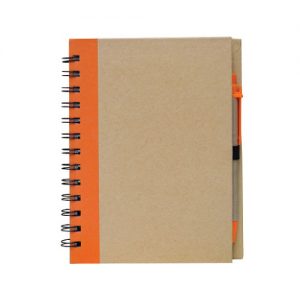 DN-MG03 Eco Notebook with Pen orange