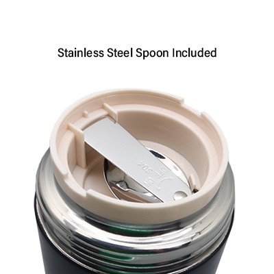 HS-GT41 Stainless Steel Braised Thermos with Spoon – 600ml