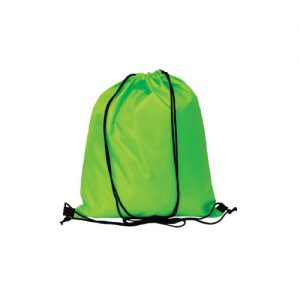 DB-MG09 Nylon drawstring bag lime green