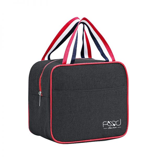 CB-TE01 Stripe Handle Insulated Lunch Bag 04