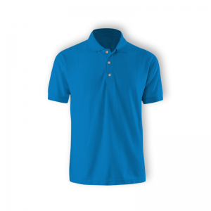 Honeycomb Polo Shirt – 230GSM blue