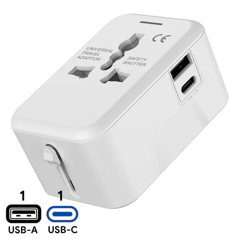 TA-GM64 USB Travel Adapter with Type C Port TA-GM64 USB Travel Adapter with Type C Port