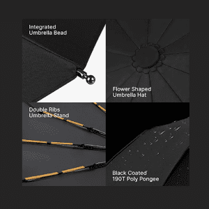UM-GT21 23 inch umbrella details